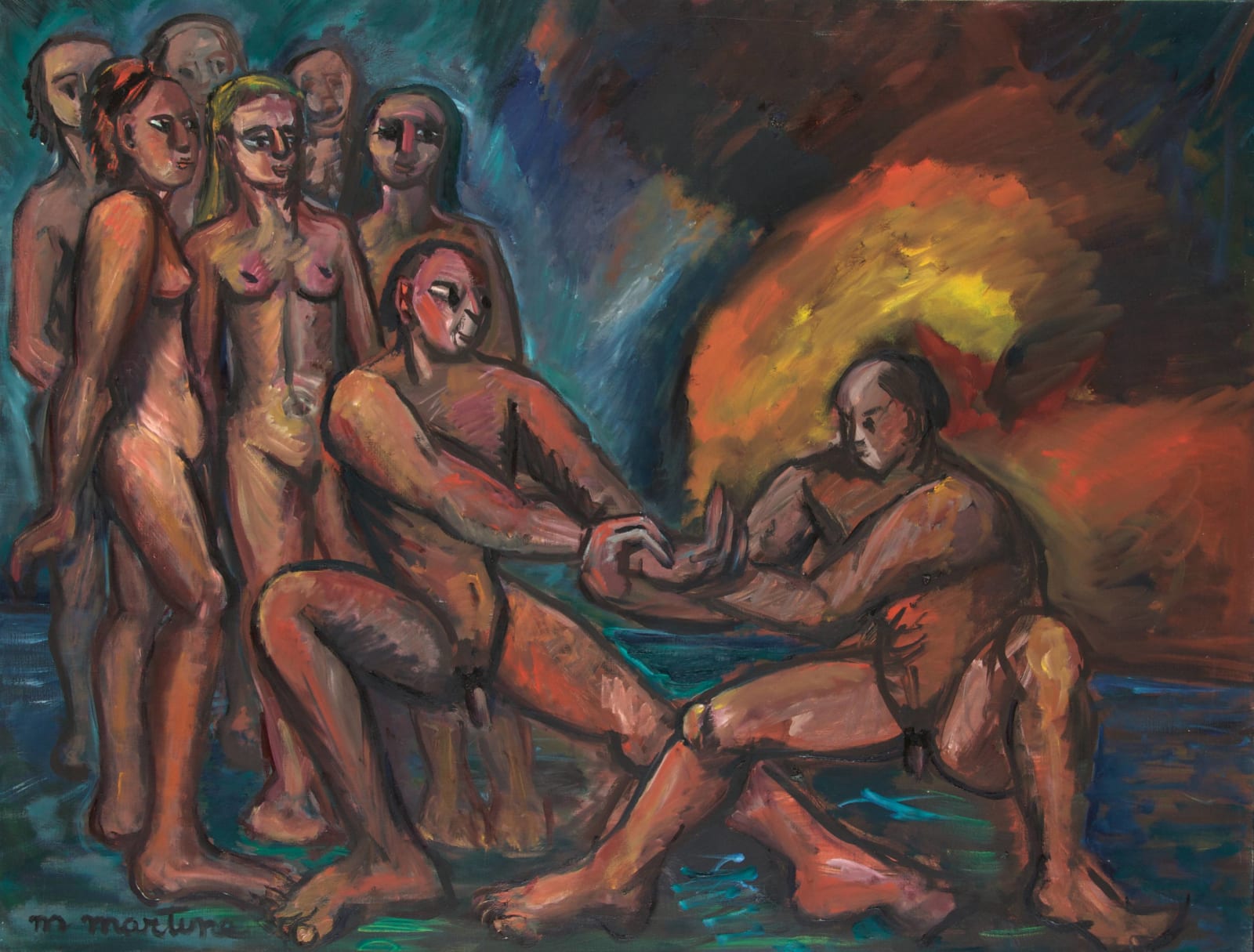 Martine Martine, La Lutte, 1993