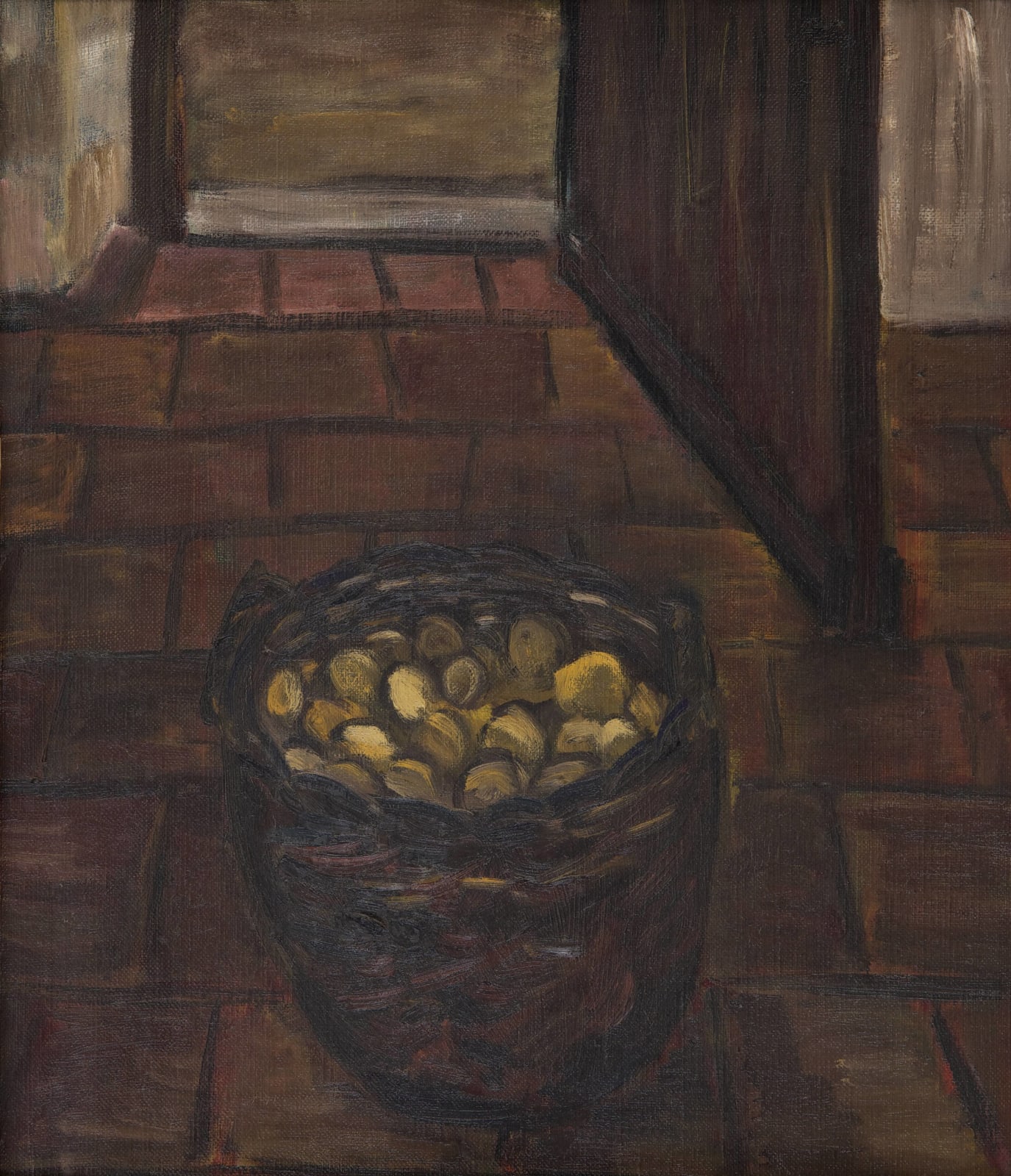 Martine Martine, Panier de pommes de terre, 1972