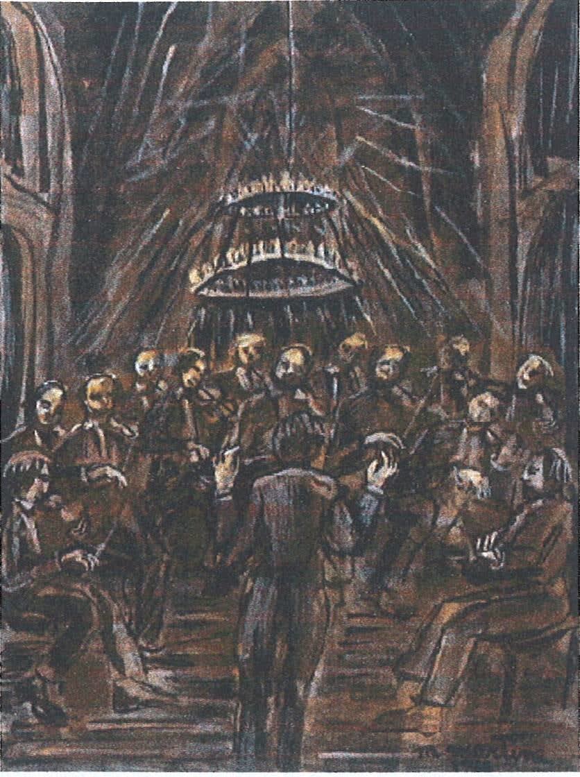 Martine Martine, Petit Orchestre au lustre, 1996