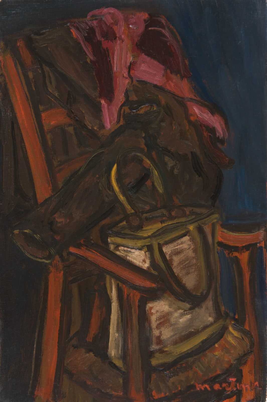 Martine Martine, Arrivée à l'atelier I, 1970