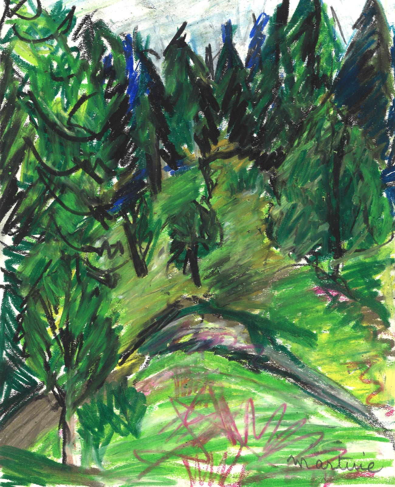 Martine Martine, Crans-sur-Sierre X, 1971