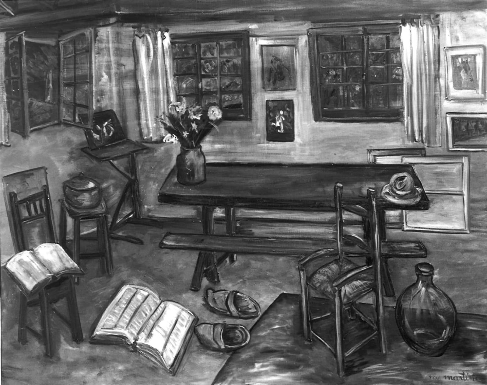 Martine Martine, Le Grand Atelier à Tours, 1985