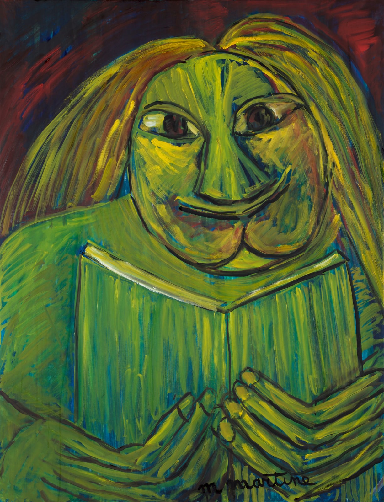 Martine Martine, Balzac jaune au livre, 2020