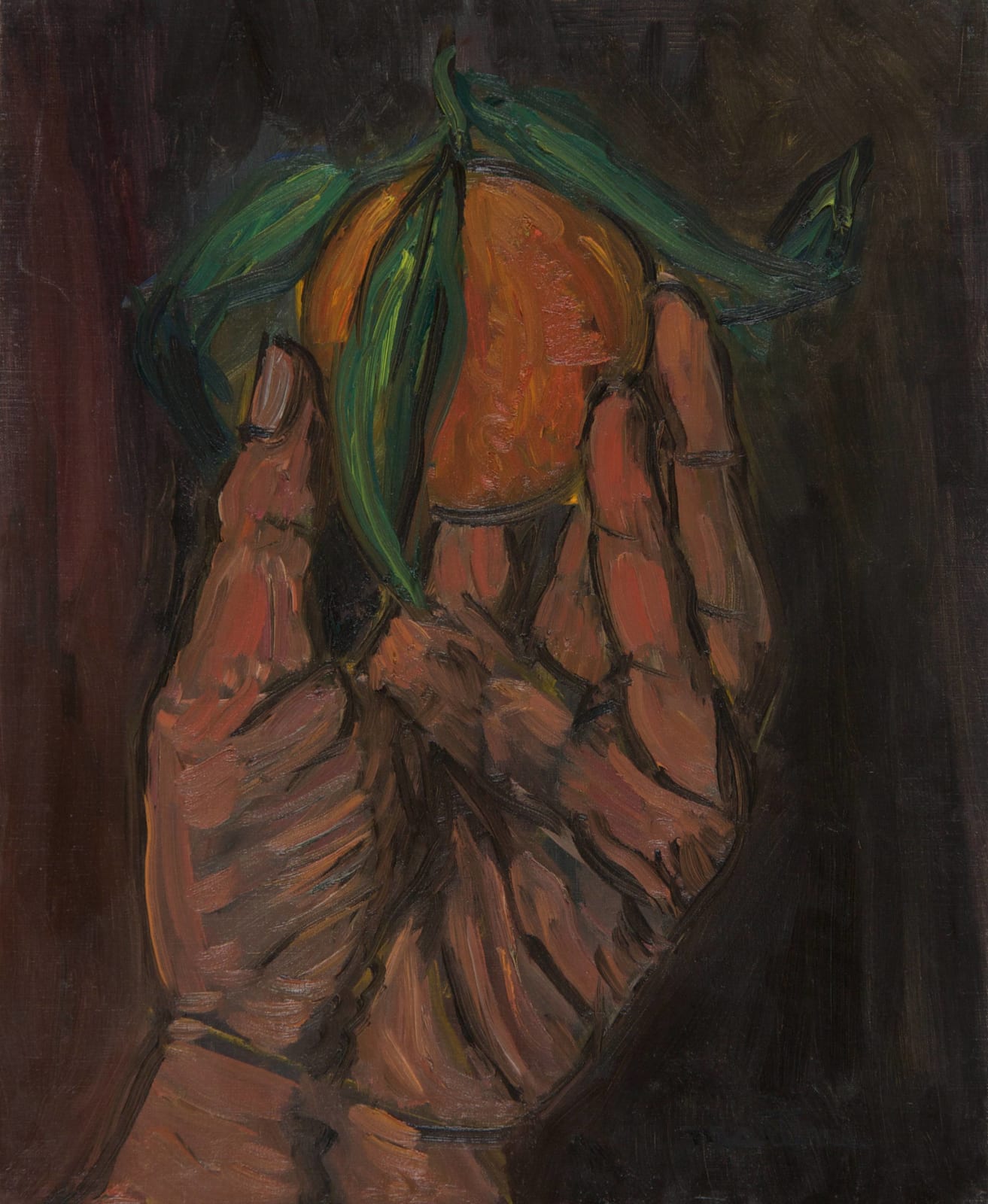 Martine Martine, Main à l'orange, 1973