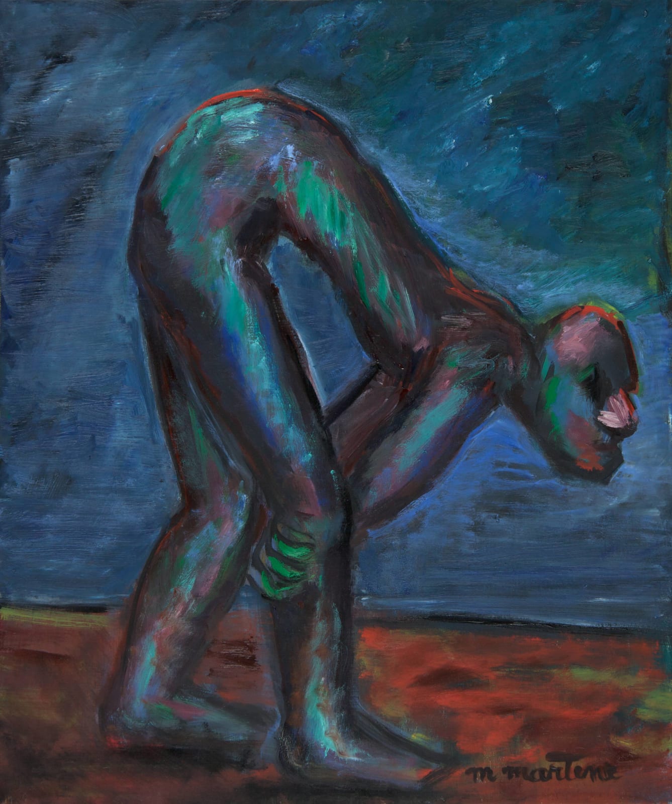 Martine Martine, Le Félin de profil, 1996