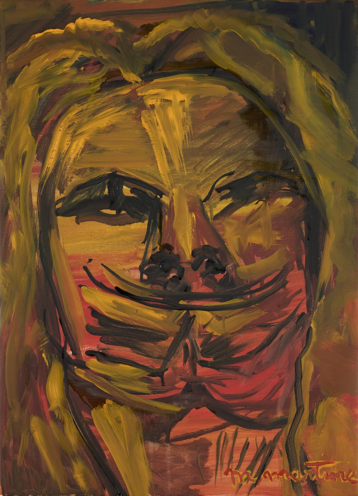 Martine Martine, Balzac jaune I, 2018
