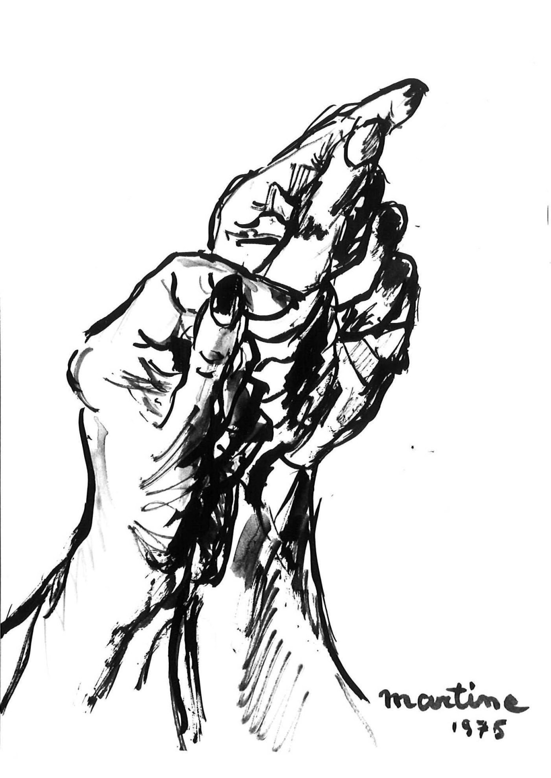 Martine Martine, Les Deux Mains, 1975