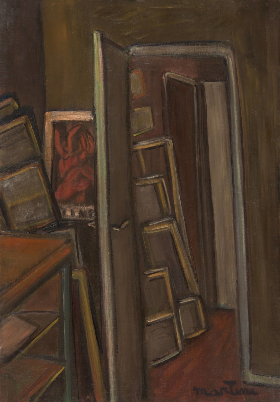 Martine Martine, Atelier à l'affiche, 1976