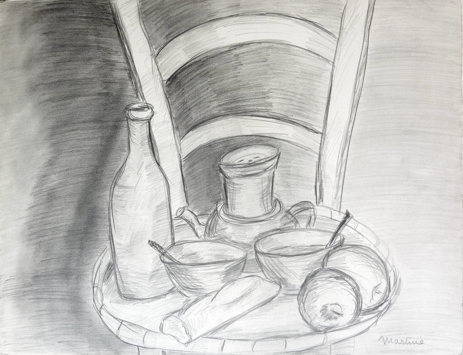 Martine Martine, Nature morte VI, 1983