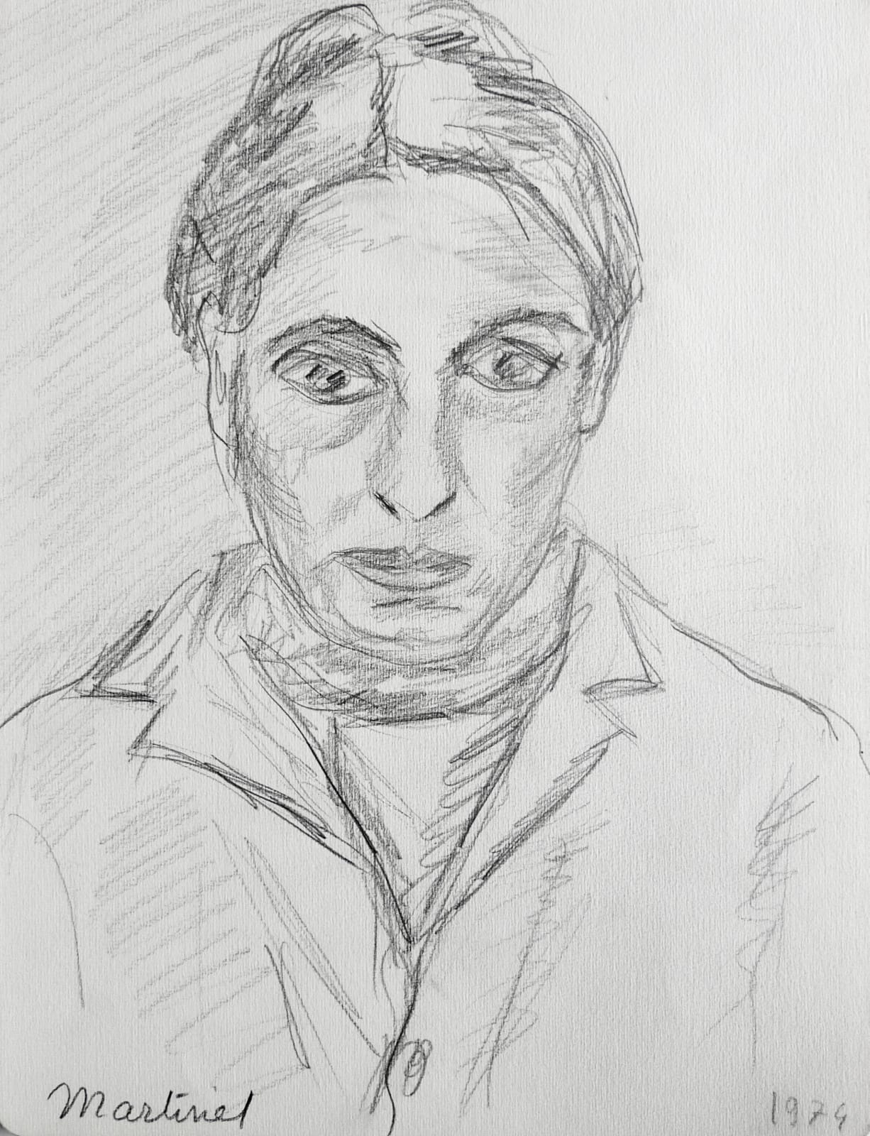 Martine Martine, Autoportrait IV, 1974