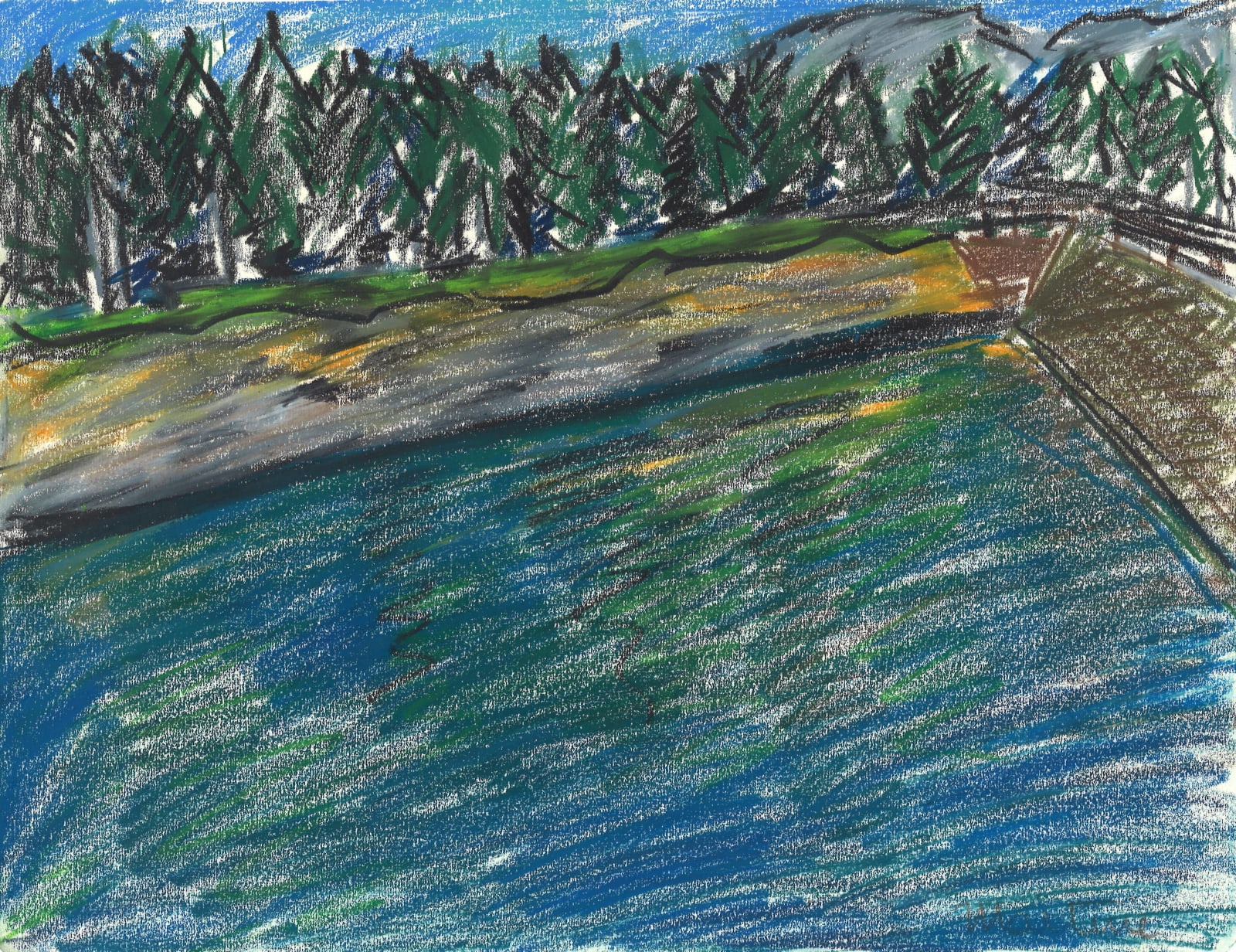 Martine Martine, Crans-sur-Sierre IX, 1971