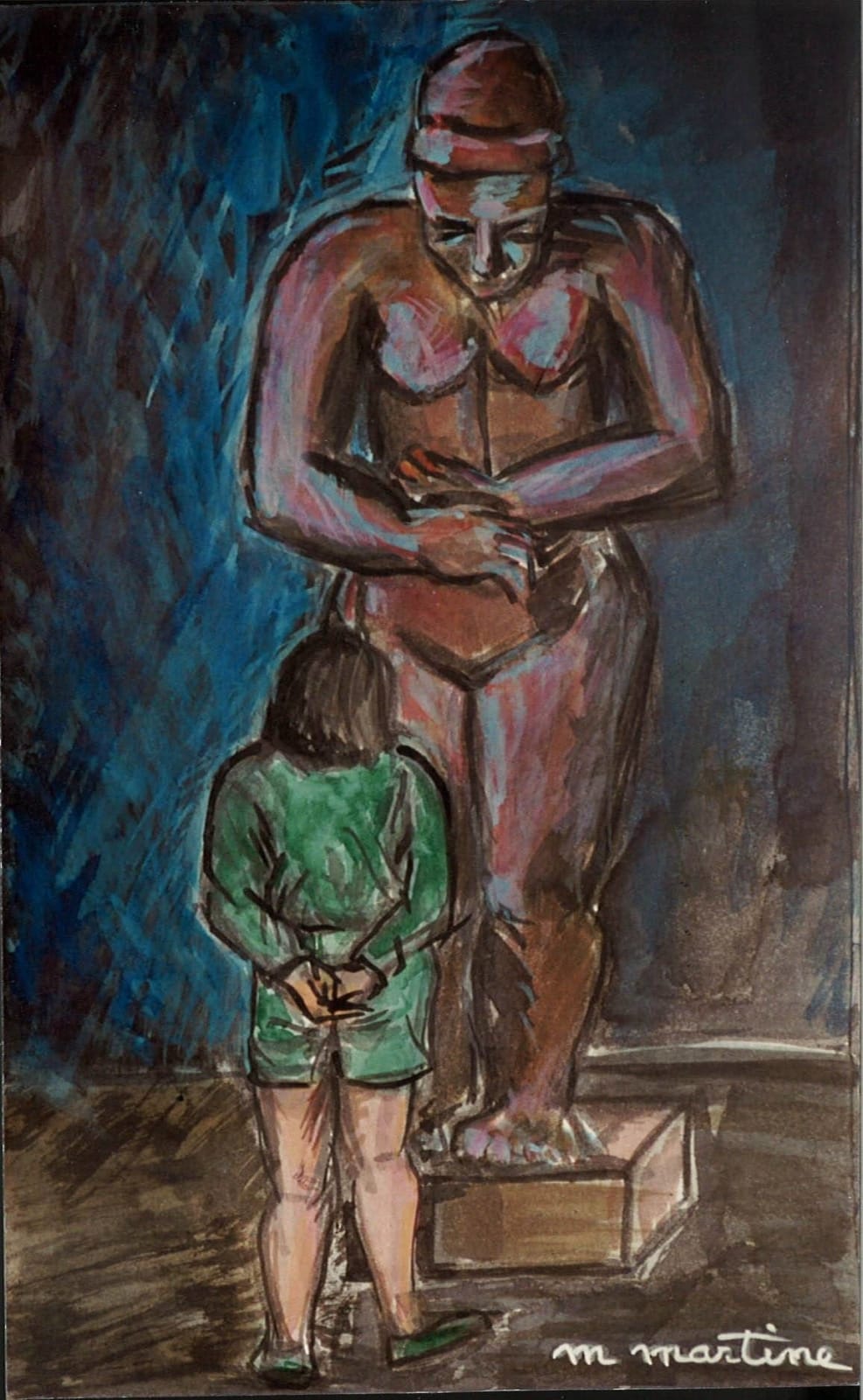 Martine Martine, L'Enfant et la Prière, 1993