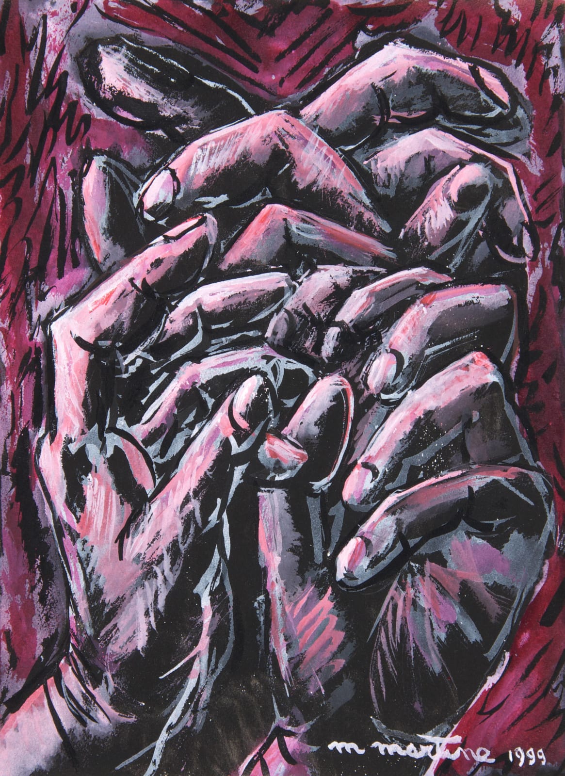 Martine Martine, Les Mains roses, 1999