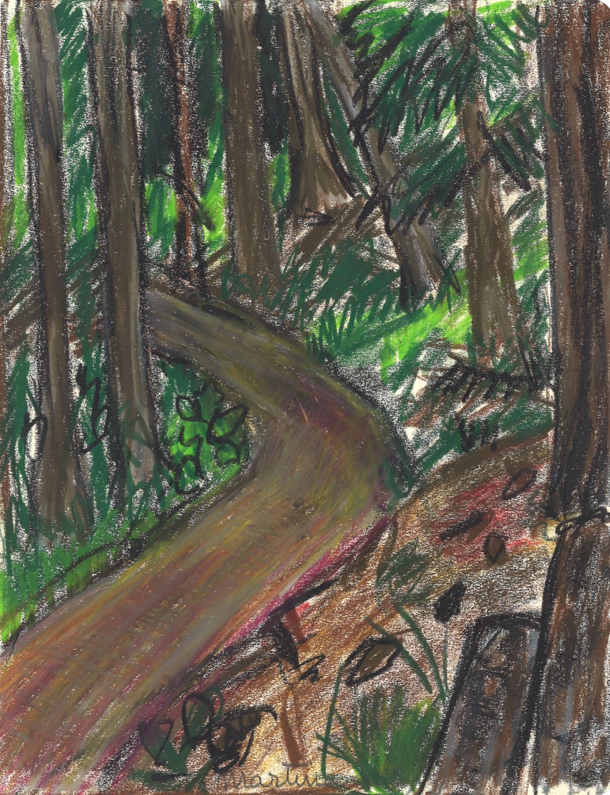 Martine Martine, Crans-sur-Sierre III, 1971