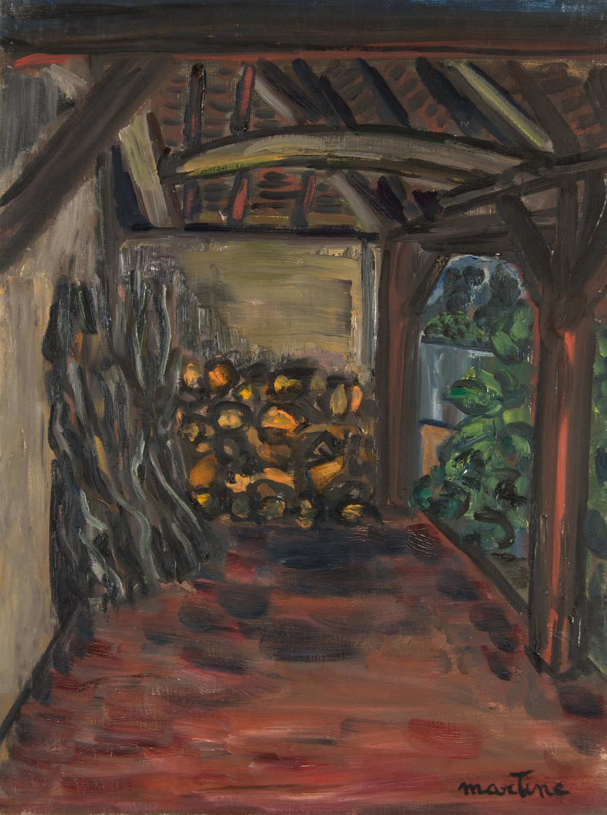 Martine Martine, Le Bûcher, 1973