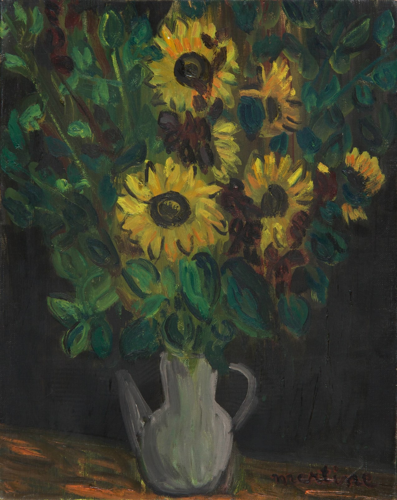 Martine Martine, Bouquet jaune, 1973