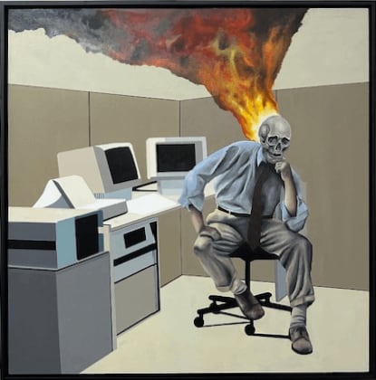 Cory James Jacobsen, Homme Contre Machine, 2025