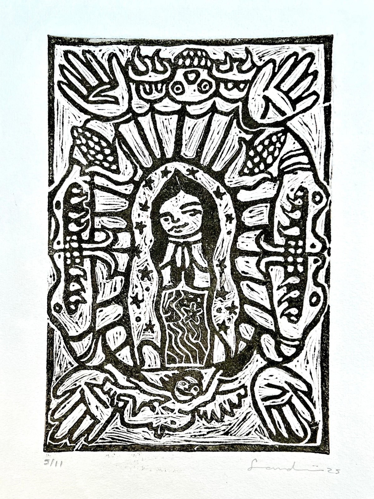 Rubén Landini, Mamita Tierra. Edición negro muerte, 2025