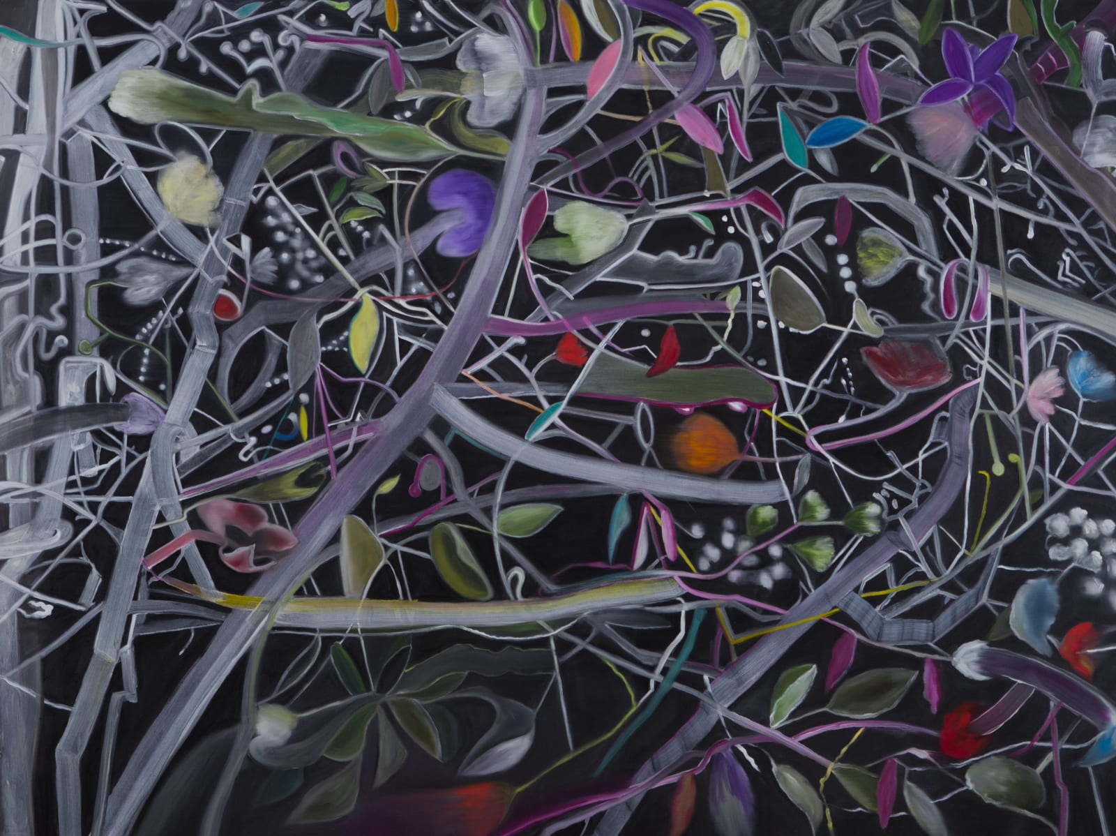 Ross Bleckner, What is the Grass, 2022
