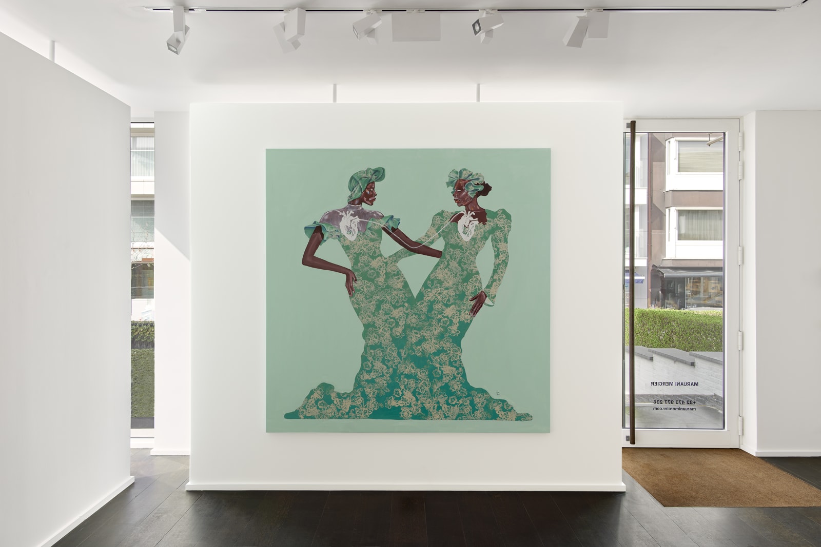 Emmanuel Taku, Sisters In Green Of Sacred Heart, 2021
