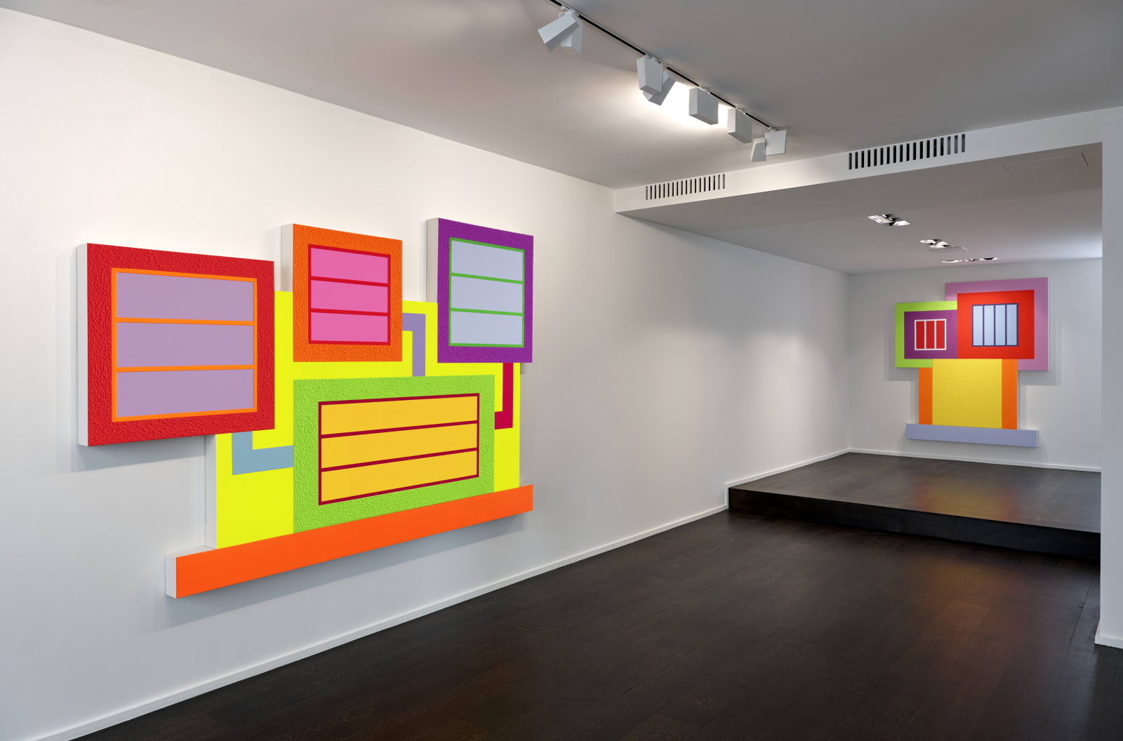 Peter Halley, A Perfect Plan, 2020