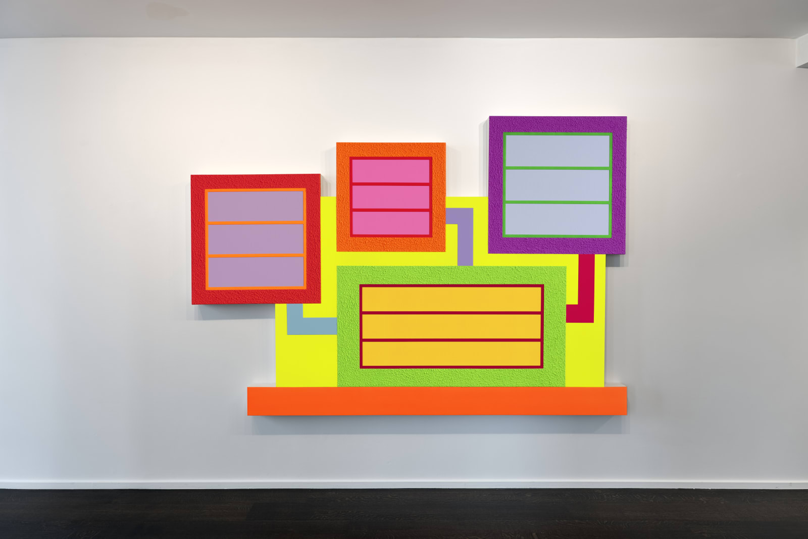 Peter Halley, A Perfect Plan, 2020