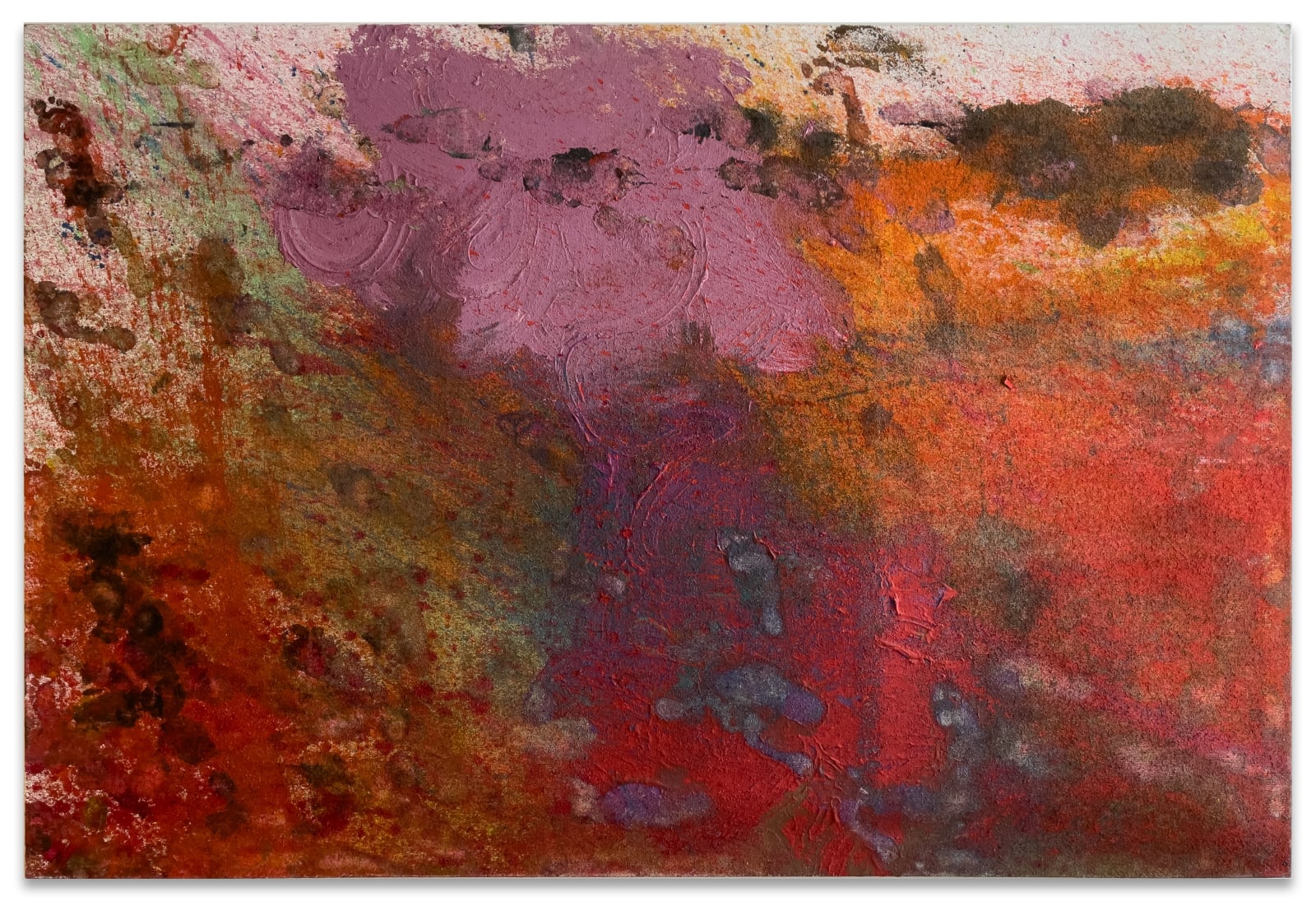 Hermann Nitsch, Schüttbild (BFI_25_21), 2021