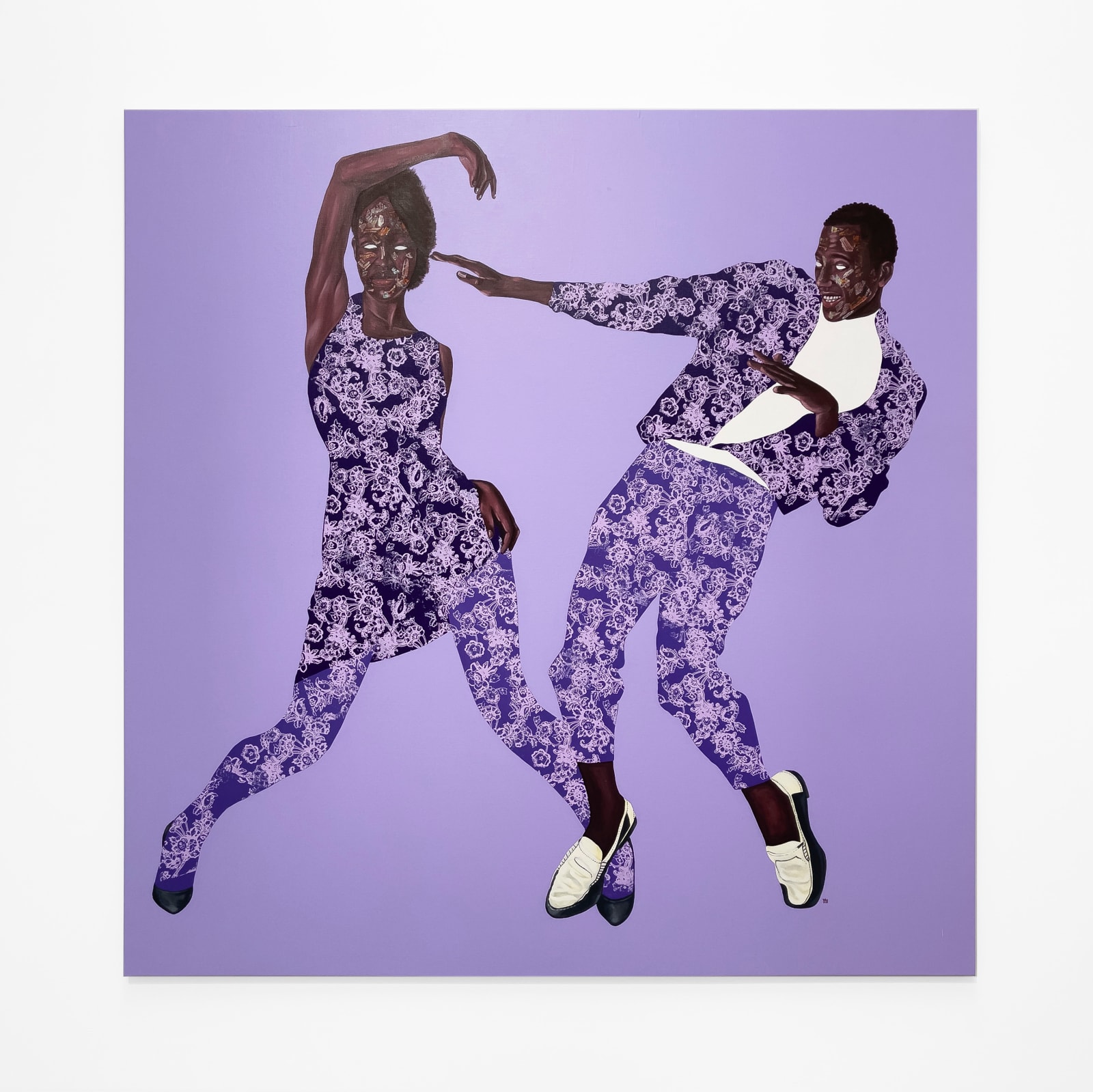 Emmanuel Taku, Party in Purple, 2022