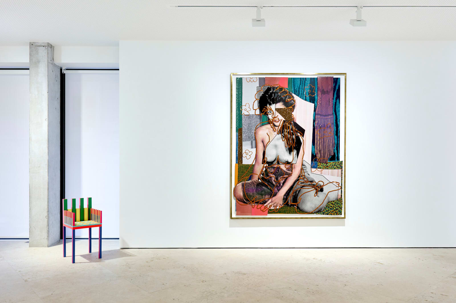 Yinka Ilori, Point of Reflection, 2022