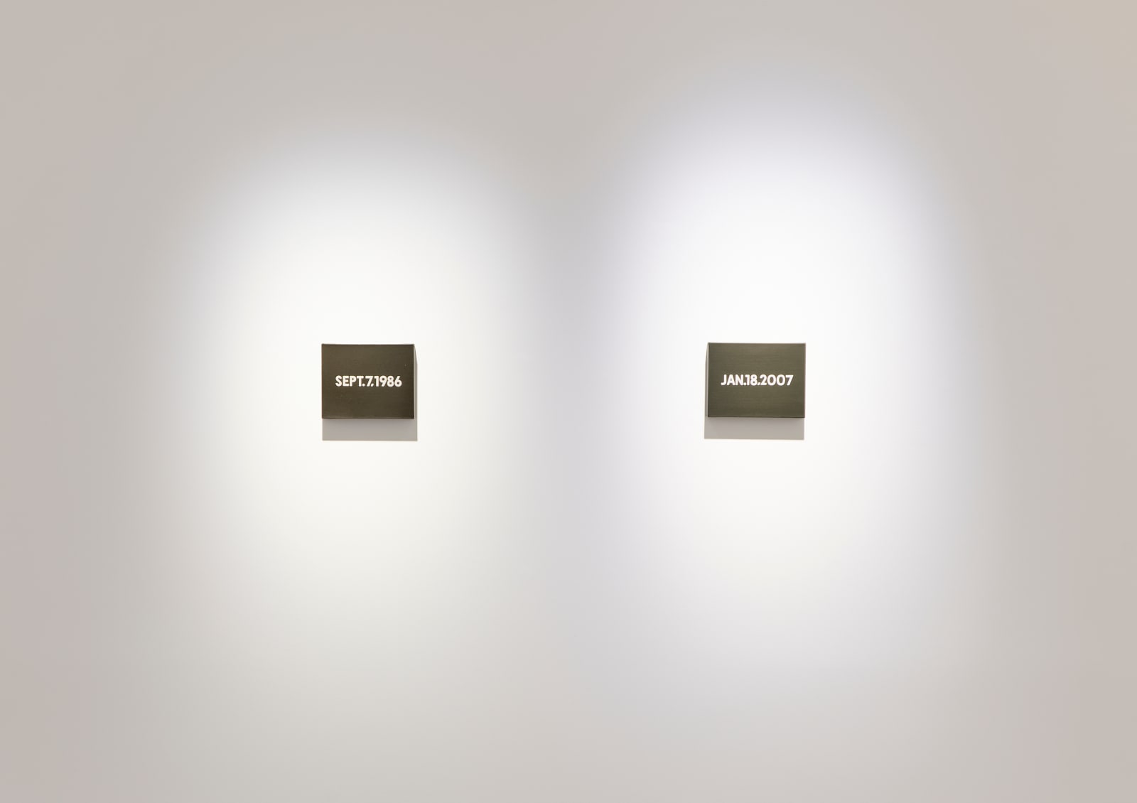 On Kawara, 7.sept.1986, 1986