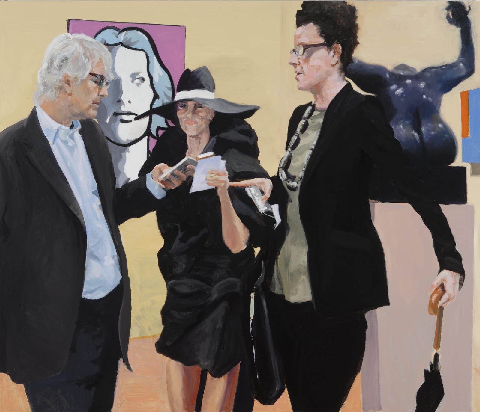 Eric Fischl, Art Fair: Booth #17 Instructions, 2014