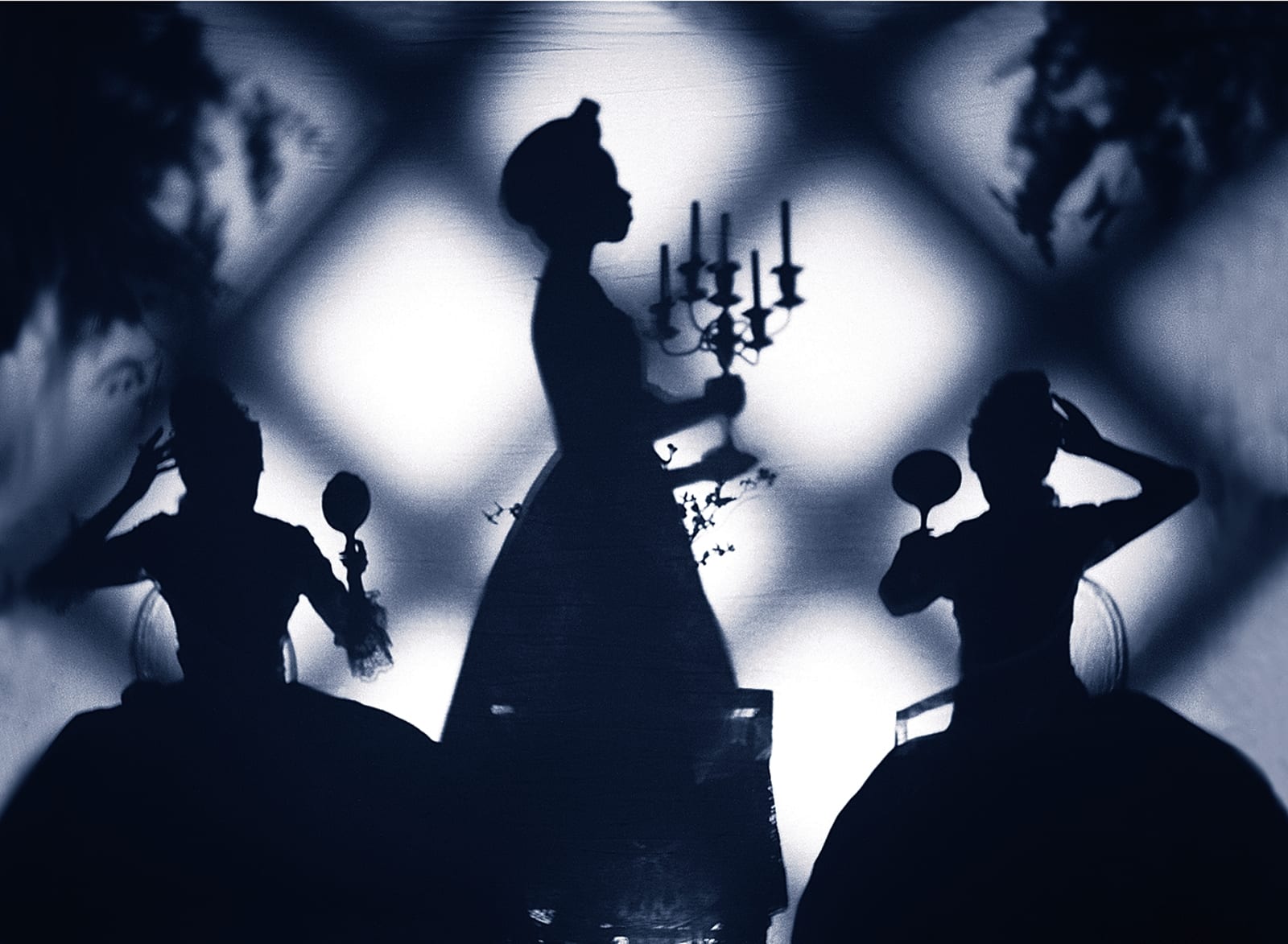 Carrie Mae Weems, Untitled (Woman walking with candelabra) from the Louisiana Project, 2003