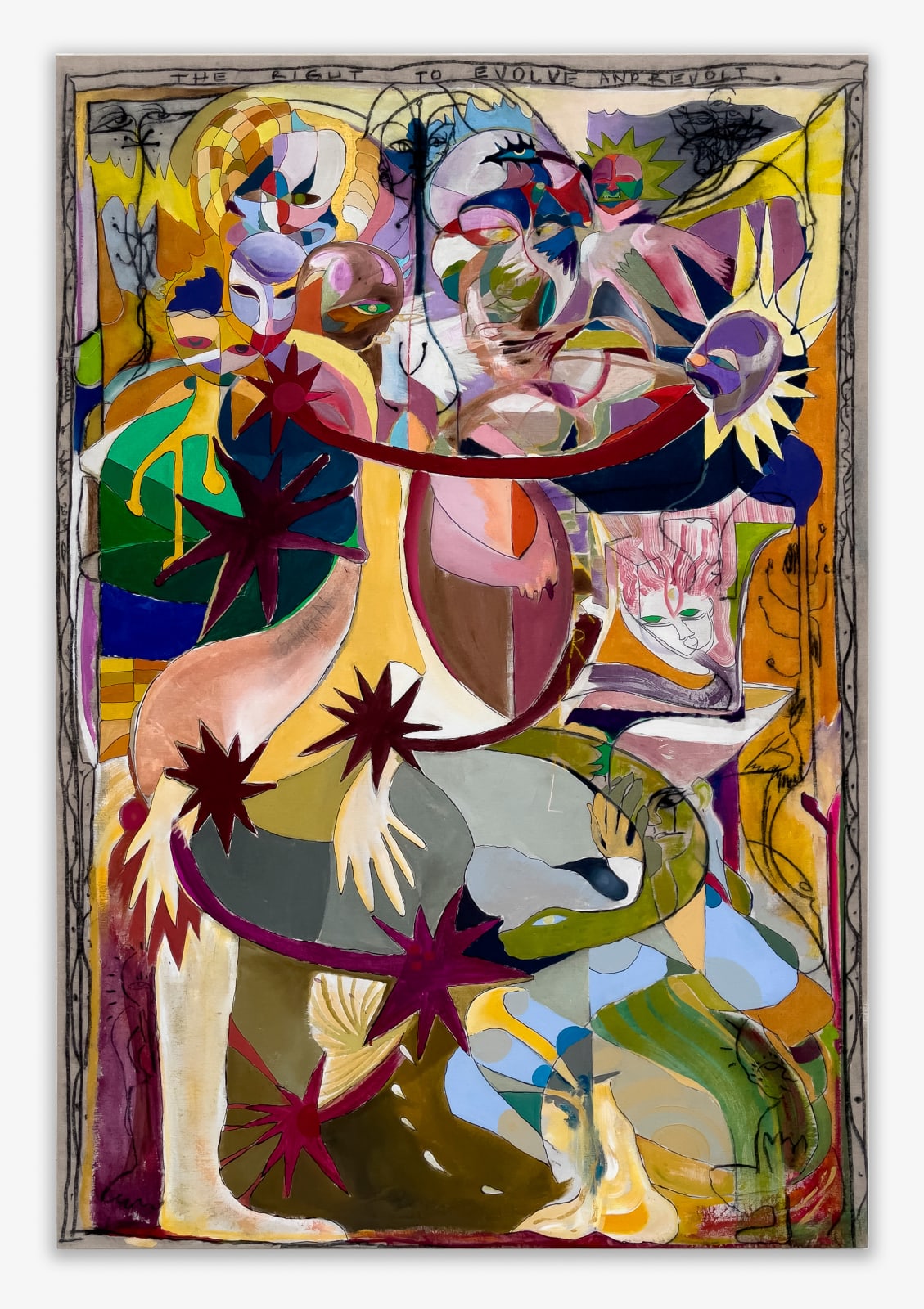 Samuel de Saboia, The Right to Evolve and Revolt, 2024