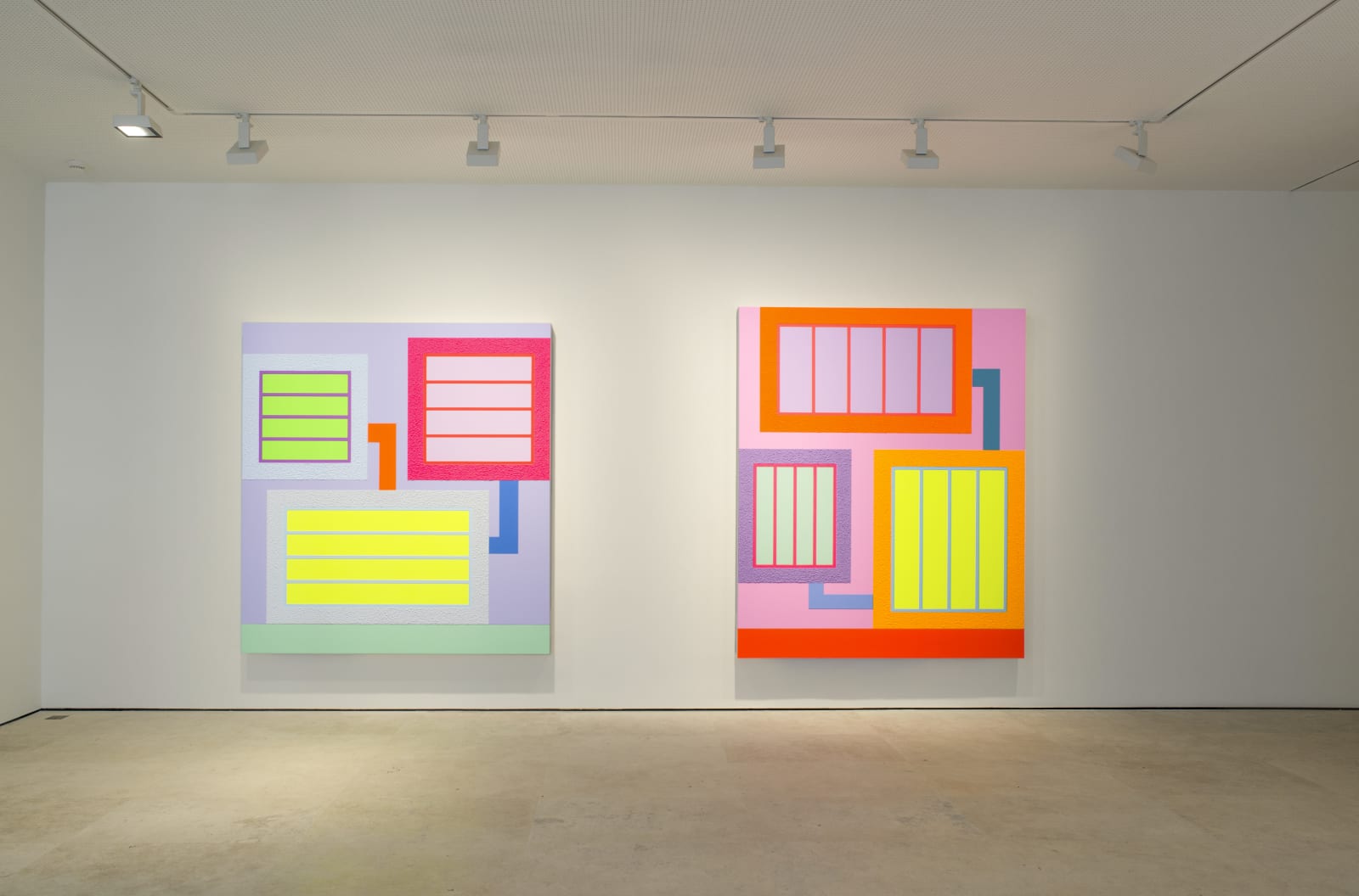 Peter Halley, Indivisible, 2018