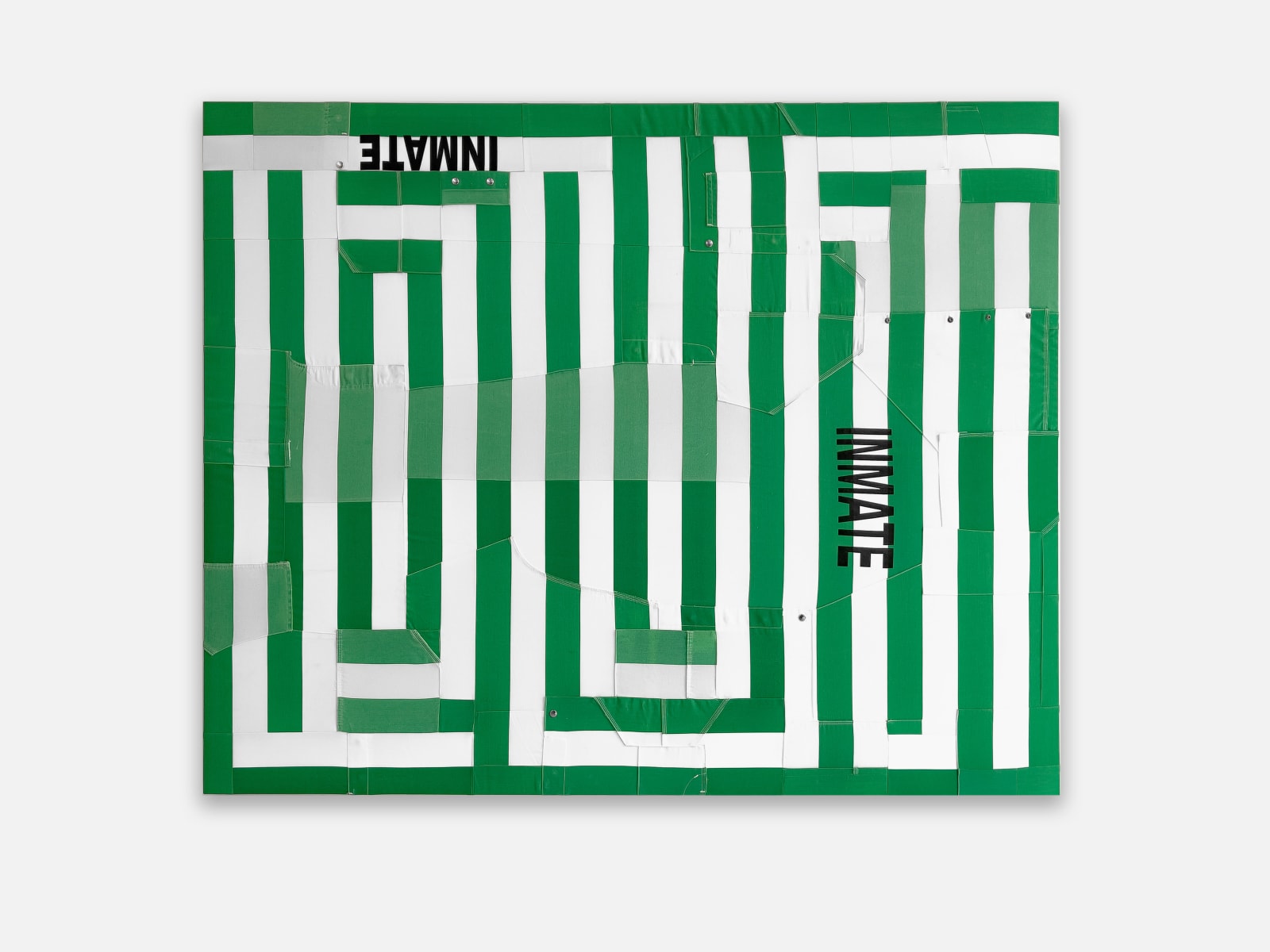 Hank Willis Thomas, Out (green), 2022