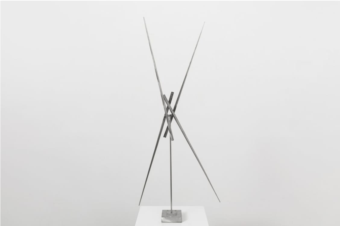 George Rickey, Two Up Two Down (Maquette for San Fernando Valley State College), 1967