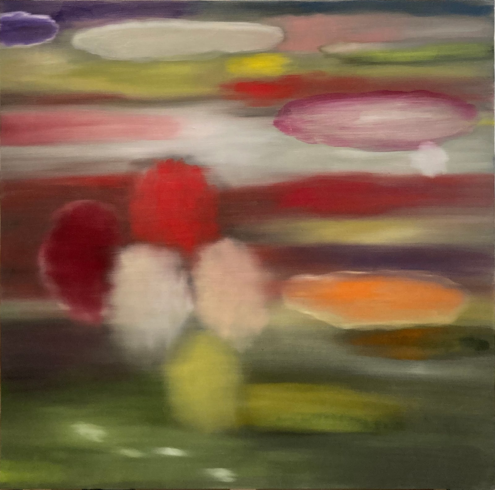 Ross Bleckner, How Close or Distant, 2024