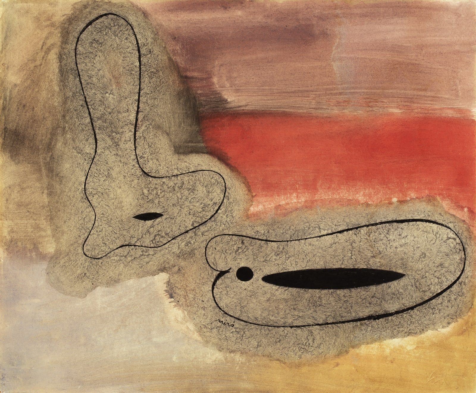 Joan Miró, Figurations embryonnaires, 1935