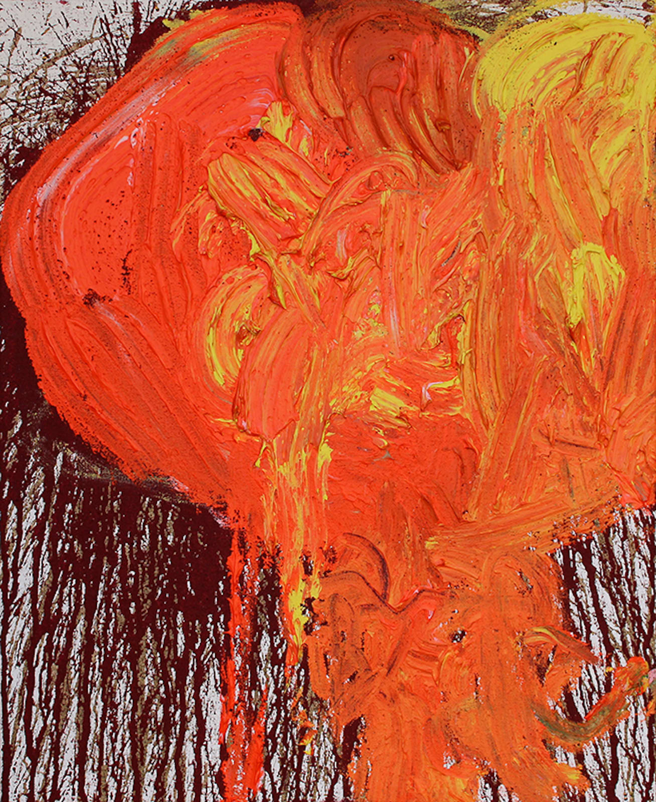 Hermann Nitsch, K_16_20, 2020