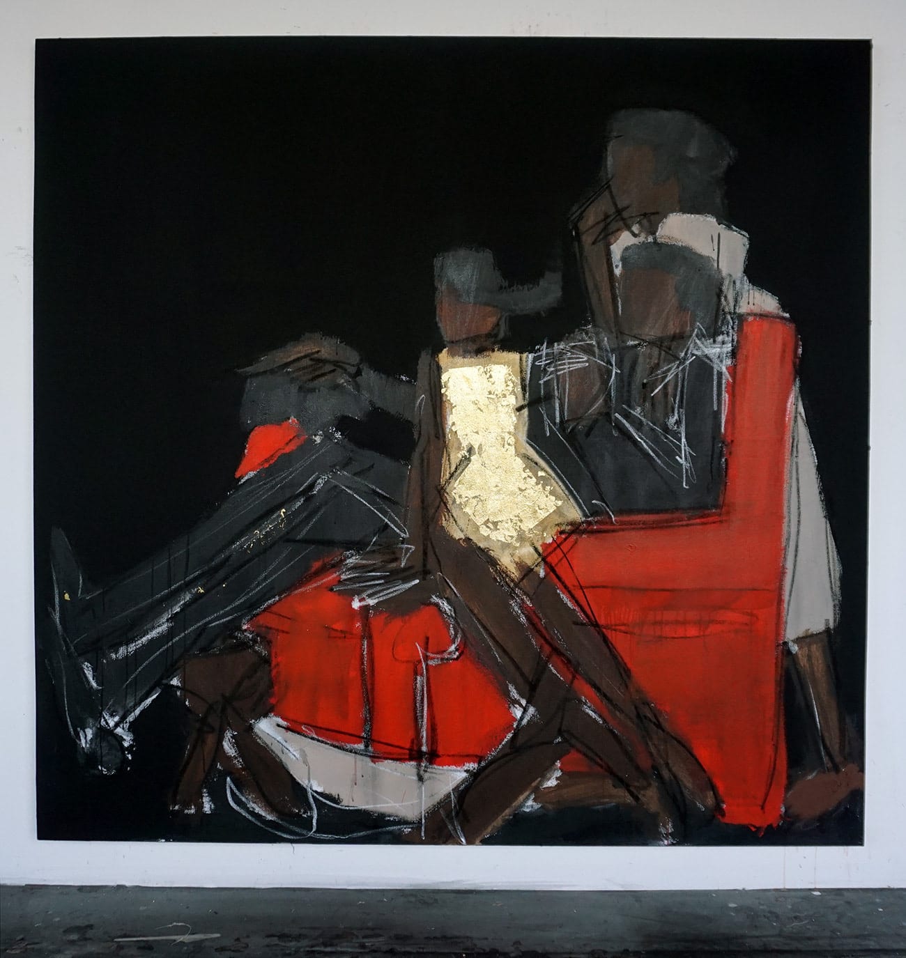 Ferrari Sheppard, Red Chair, 2020