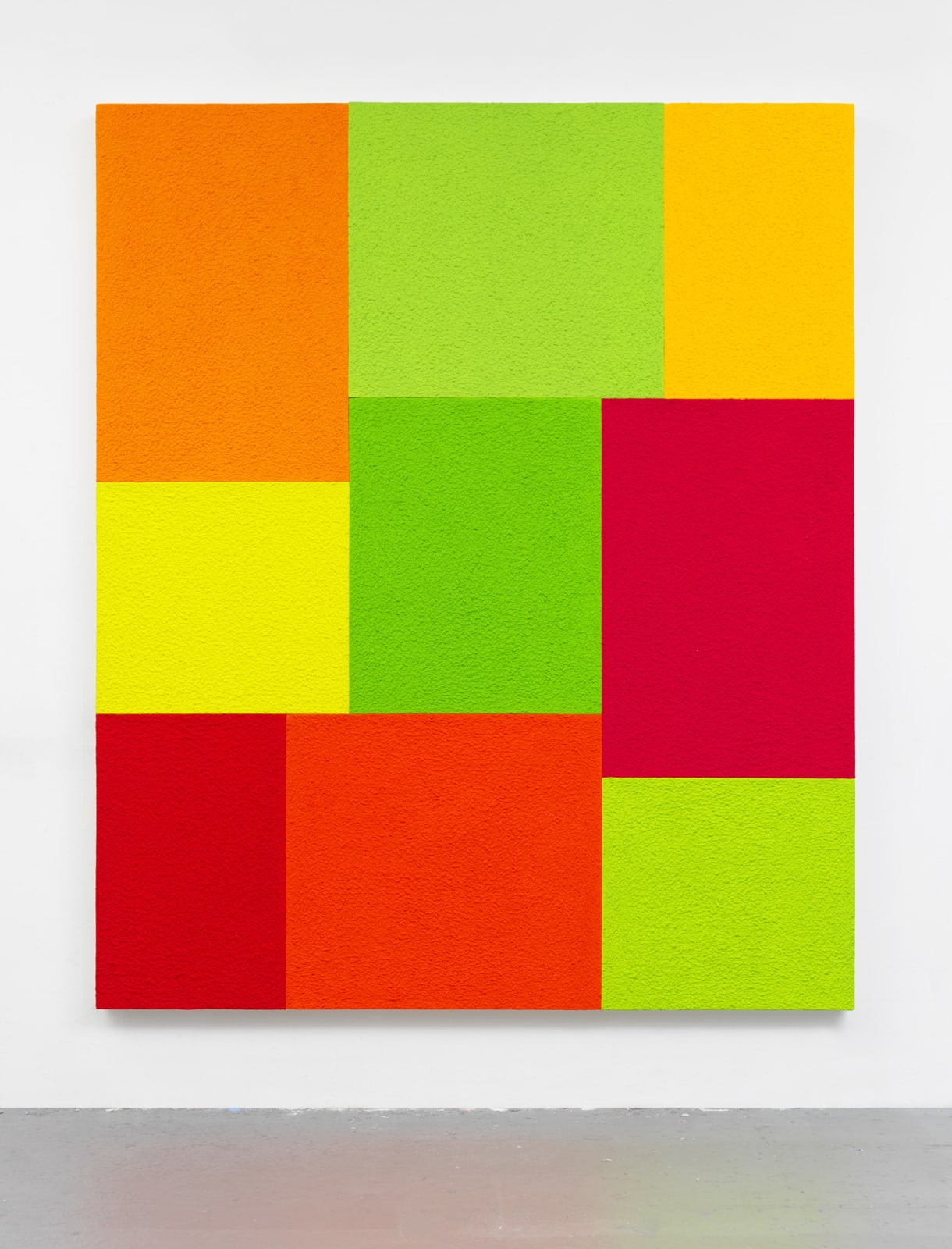 Peter Halley, Regression, 2015