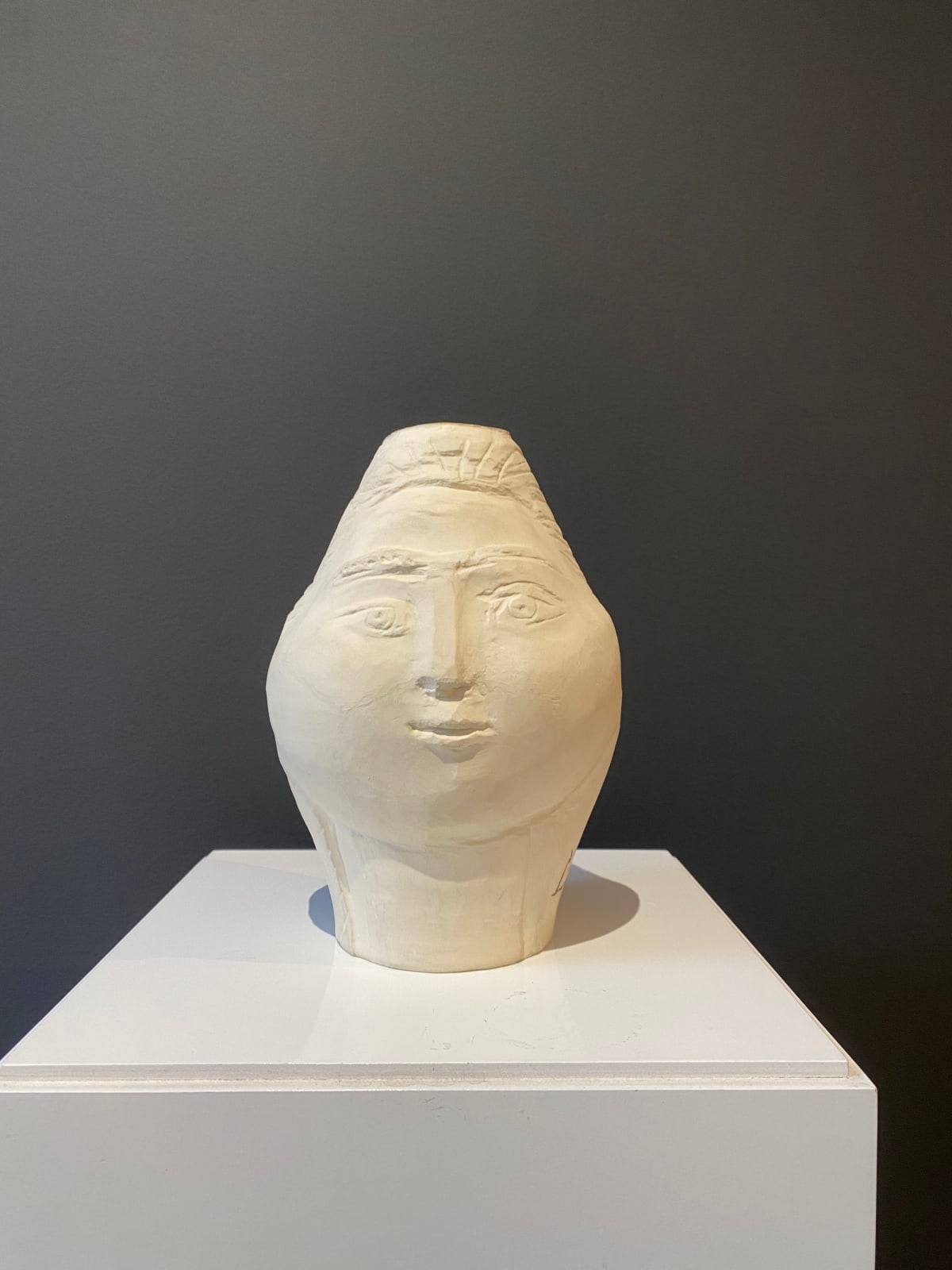 Pablo Picasso, Tête de femme couronnée de fleurs, 1954