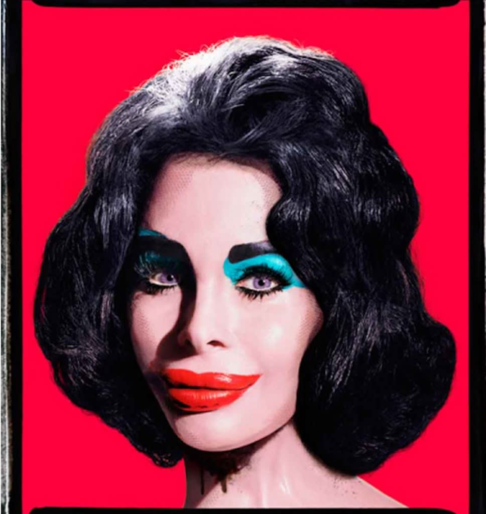 DL 2003 Amanda As andy Warhol's Liz in Red