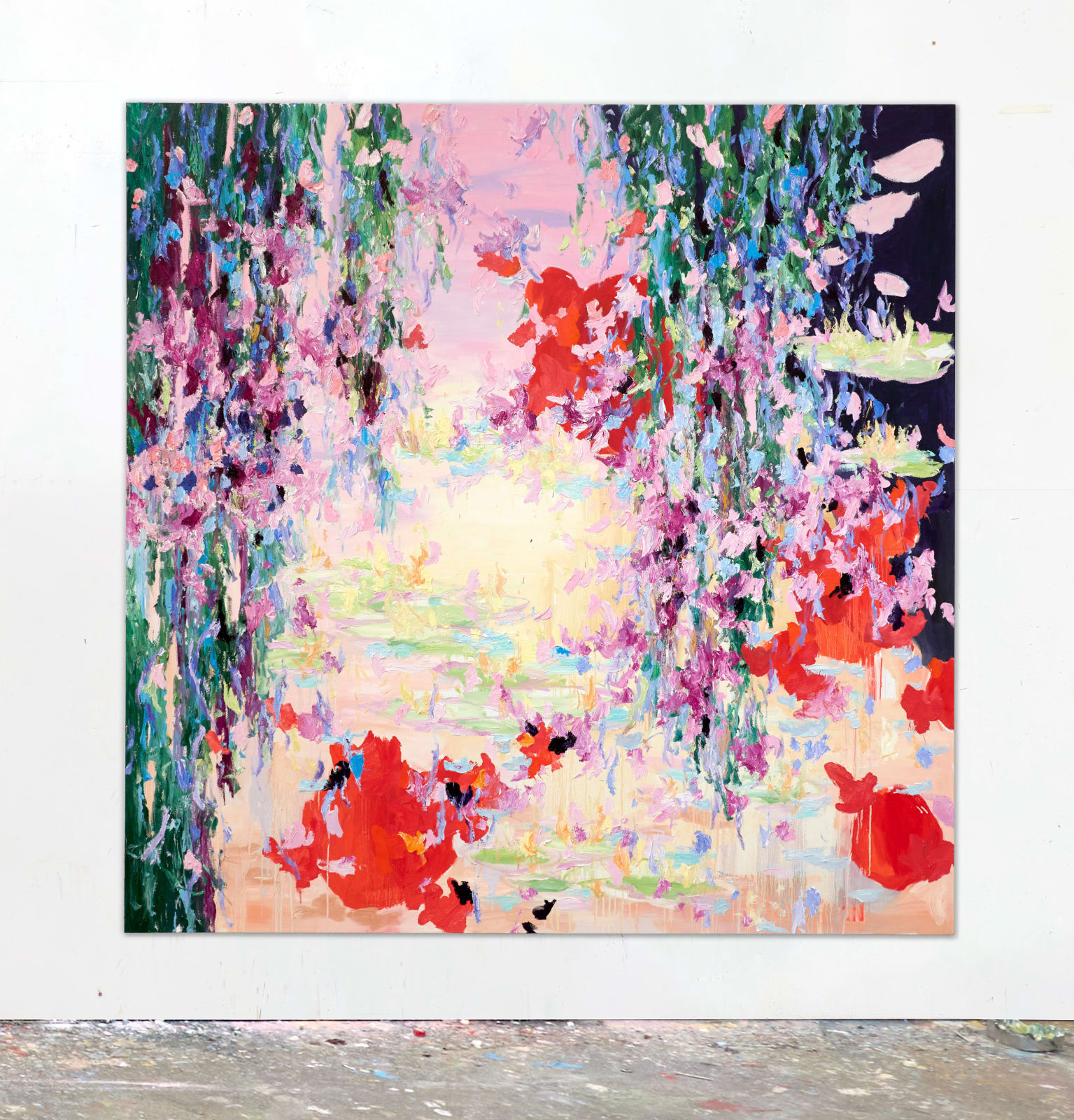 Arne Quinze, WildflowerField Ipomoea Coccinea, 2023