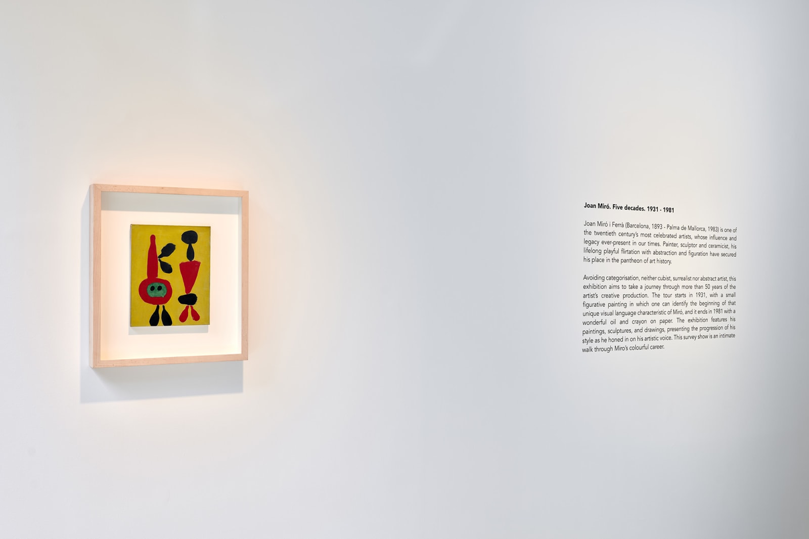 Joan Miró, Personnage, 1949