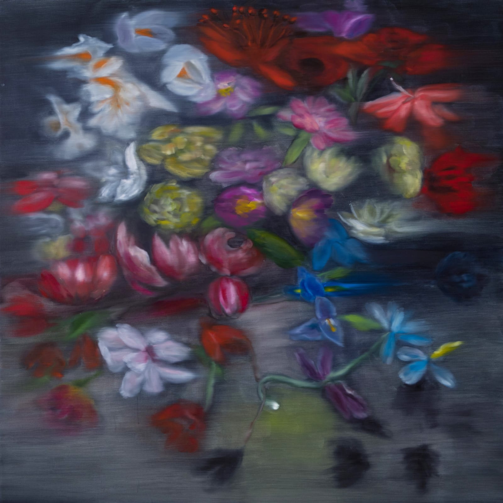 Ross Bleckner, Cheer Up Brother, 2021