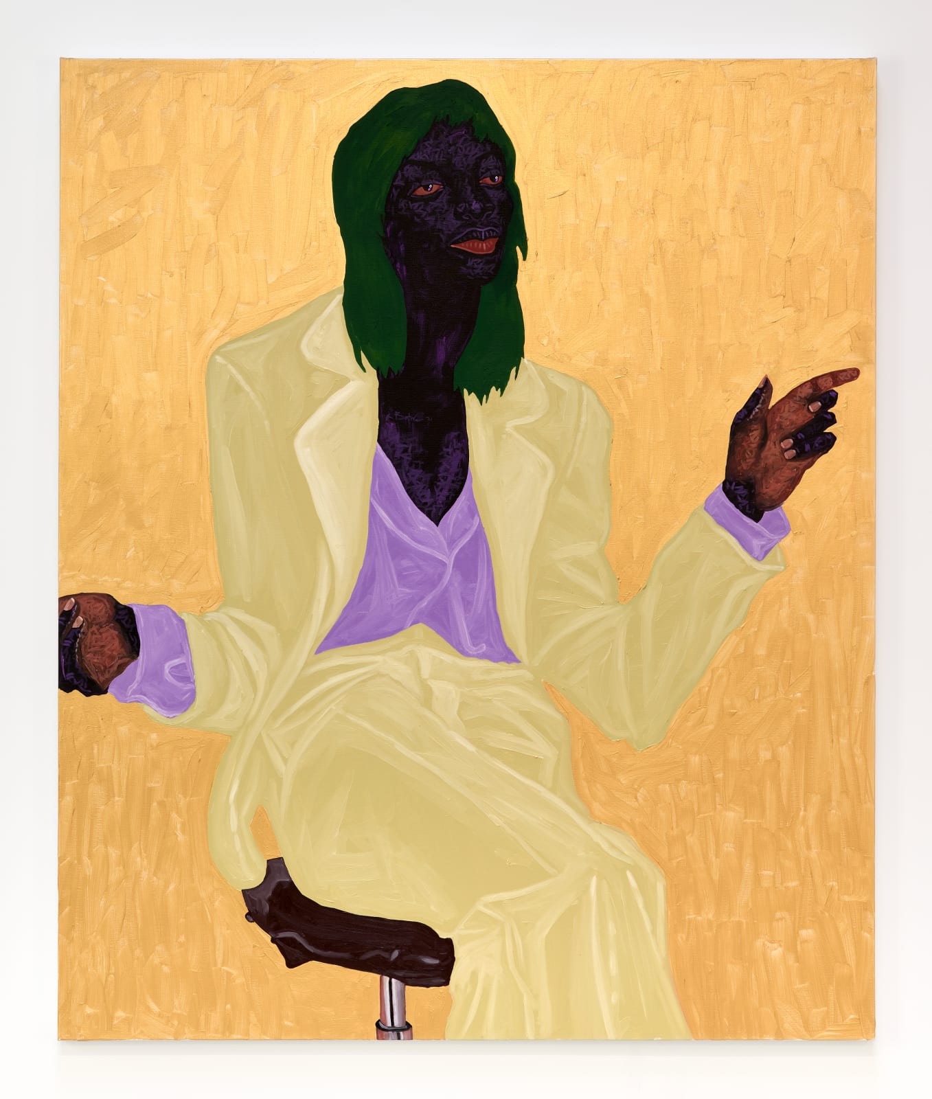 Kwesi Botchway, Green Hair Swag, 2021
