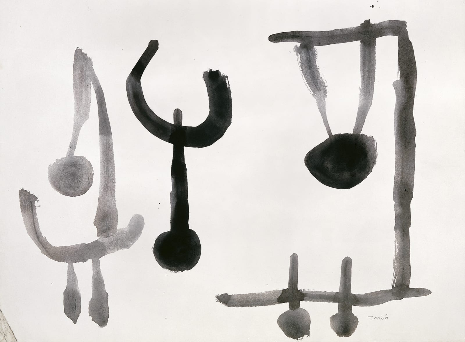 Joan Miró, Graphisme concret, 1951
