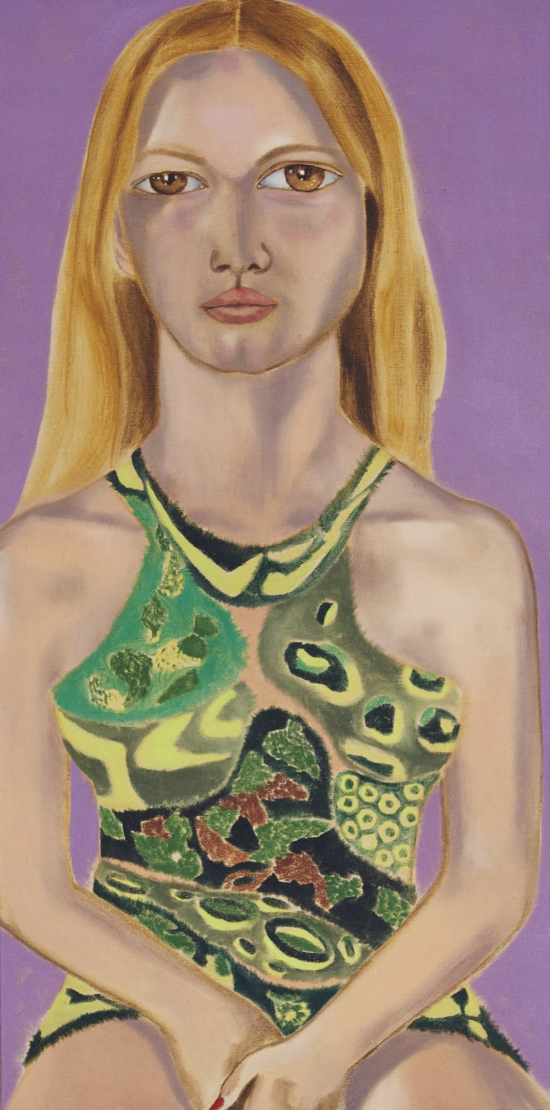 Francesco Clemente, Anna Ewers, 2015