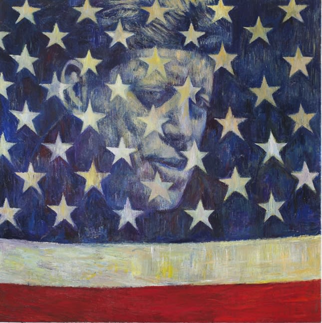 Keith Mayerson, JFK / Stars and Stripes Forever, 2006